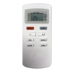 Single Code Model Air Conditioner Replacement Remote AFR78 Single Code Model Air Conditioner Replacement Remote AFR78