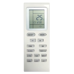 Single Code Model Air Conditioner Replacement Remote for Gree AFR10
