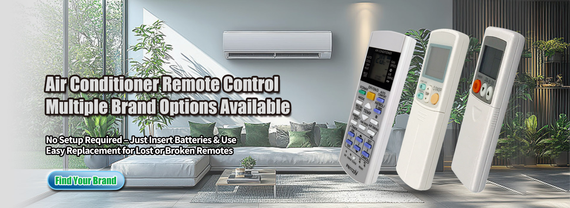 Air Conditioner Remote - Slide Show Banners - Banner 2