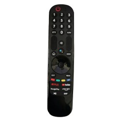 JVCO IR + Bluetooth + Voice Remote Control Replacement for Smart TV