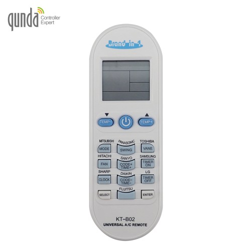 P013872/KT-B02/Pbox UNIVERSAL AC  Remote Control丨QUNDA