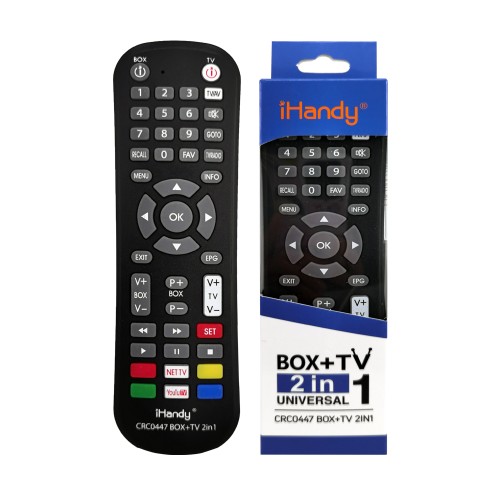 SYSTO丨CRC0447 Universal DVB-T2 Remote Control Popular in Eastern Europe& South Africa & Eastern Aisa