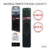 SUN/L2500V SONY LCD/LED TV Remote Control IR VERSION