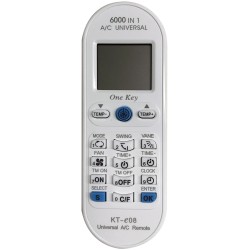 Universal A/C Replacement Remote KT-E08 Universal A/C Replacement Remote KT-E08