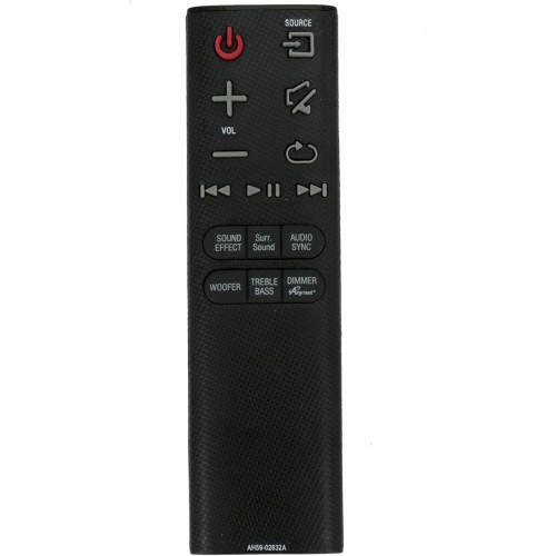 AH59-02632A Replacement Soundbar Remote Control Applicable for Samsung Sound Bar HW-H750 HW-H751 HW-H750/ZA HW-H751/ZA HWH750 HWH751 HWH750/ZA HWH751/ZA