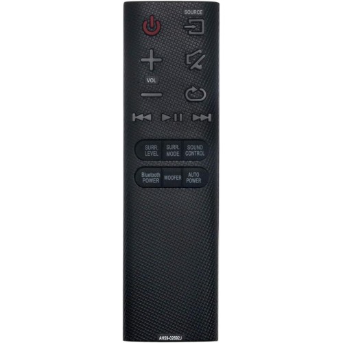 AH59-02692J Replacement Soundbar Remote Control fit for Samsung Sound Bar HW-J480 HW-J480/ZA HWJ480 HWJ480/ZA