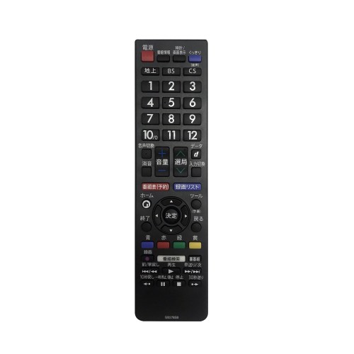 テレビリモコンの代わりにGB278SBリモコンにSHARP シャープ AQUOS液晶テレビ対応 GB177SA GB278SA GB228SA LC-19P5-B LC-22K45-B LC-24P5-B LC-32H40 LC-40H40 LC-32S5 LC-40S5 (GB278SB)