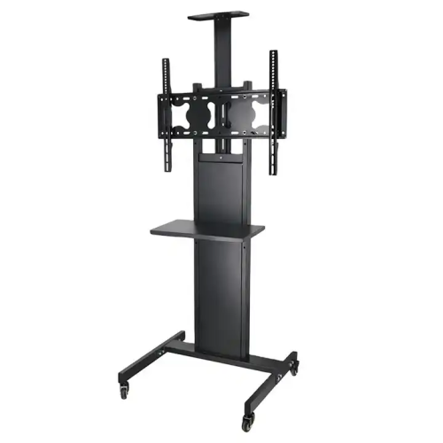 Factory Direct Heavy Duty Carts For 32 to 75 Inches TV Four wheal with mobile tv Trolley TV Stand