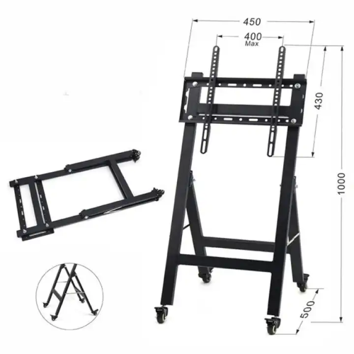 Hot selling Tripod Stand Television Bracket Support Portable Trolley Carts For TV LED LCD Screen Meeting Classroom Store Display