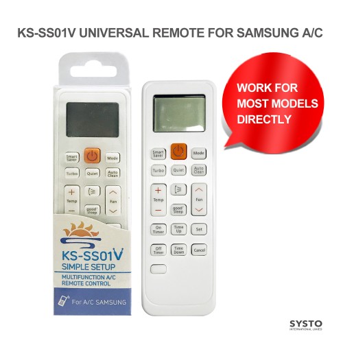 SYSTO丨KS-SS01V Universal for SAMSUNG Air Conditioner Remote Control